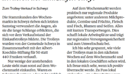 Leserbrief: Invasion der Einkaufstrolleys