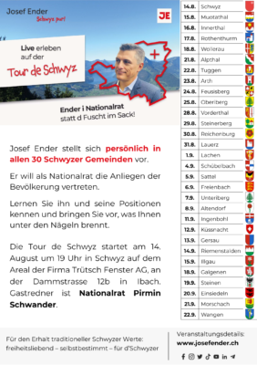 Inserat Tour de Schwyz