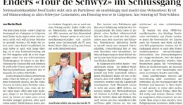 Medienbericht March/Höfner TourDeSchwyz in Galgenen