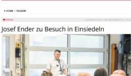 Medienbericht Einsiedler-Anzeiger