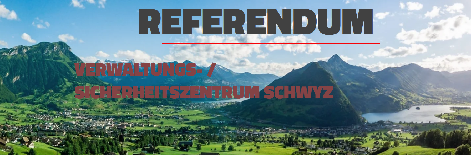 Referendum Verwaltungsgebäude SZ
