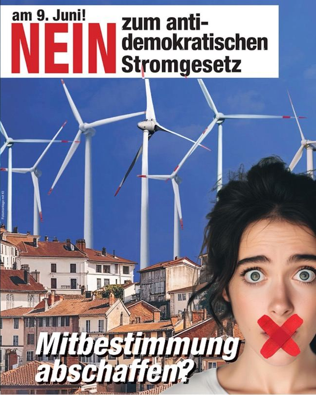 Nein zum undemokratischen Stromgesetz