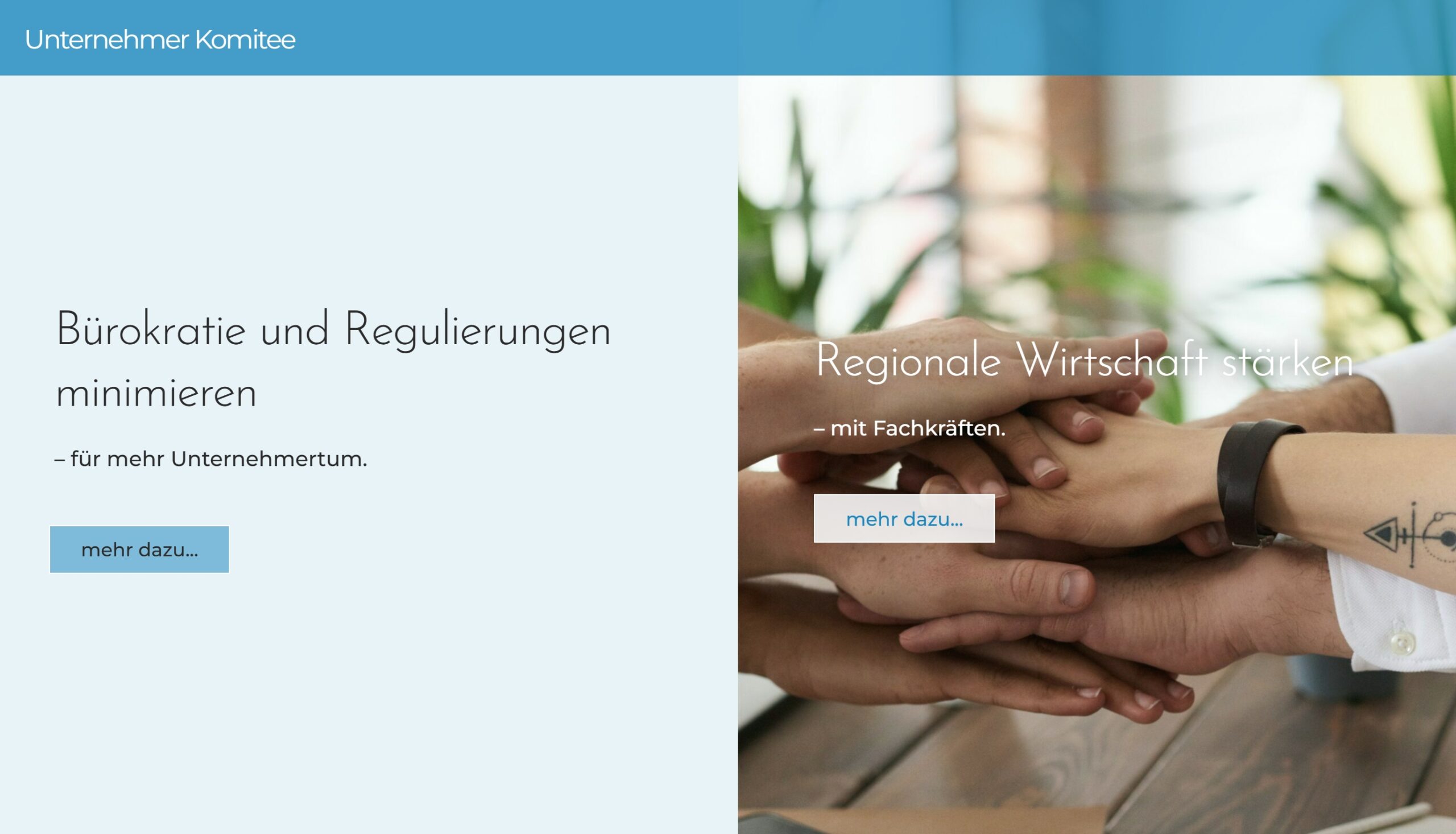 → www.unternehmer-komitee.ch