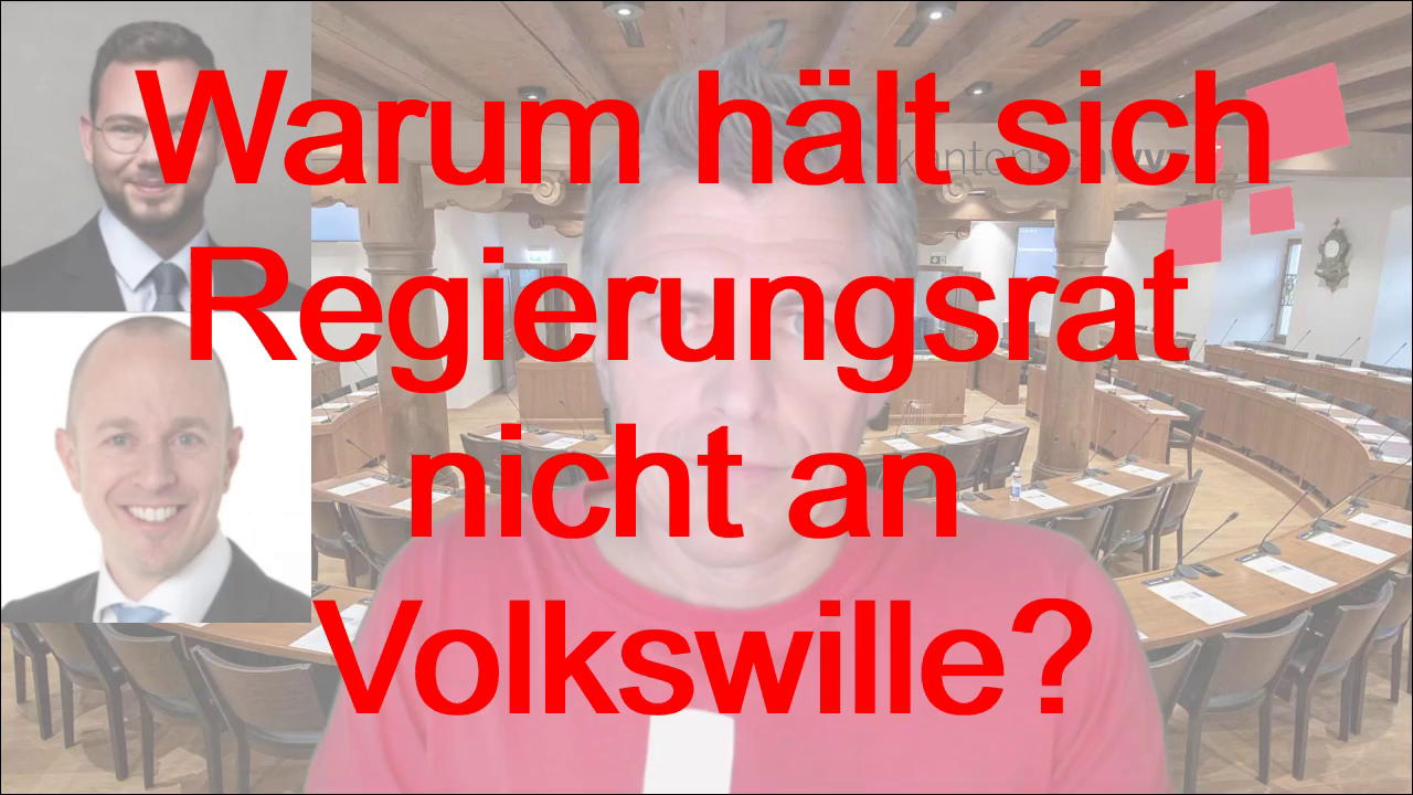 Blackout stoppen: Regierungsrat ignoriert Volkswille Blackout stoppen: Regierungsrat ignoriert Volkswille