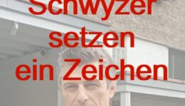 Schwyzer setzen ein Zeichen