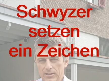 Schwyzer setzen ein Zeichen!