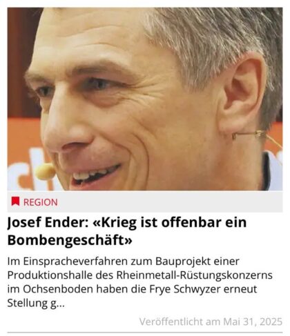 Zum Artikel im Einsiedler Anzeiger (PDF)