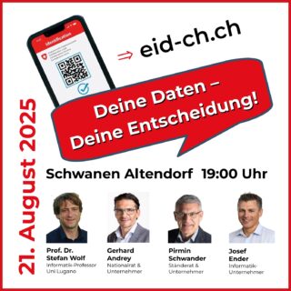 E-ID: Deine Daten – Deine Entscheidung?