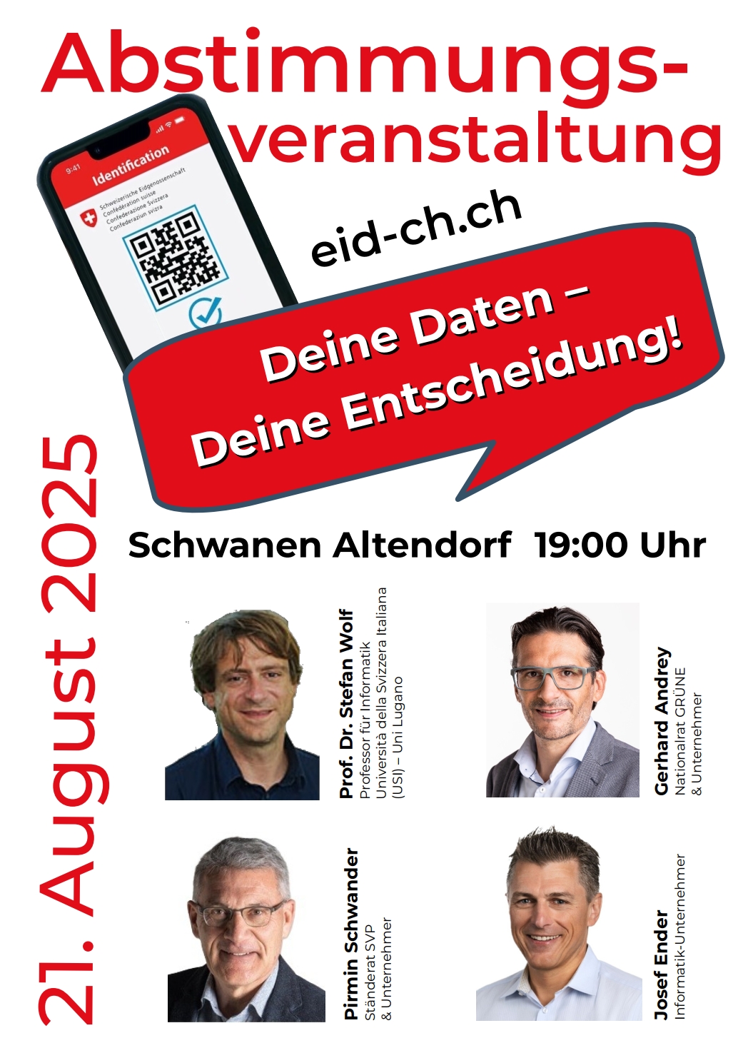 E-ID Infoveranstaltung E-ID Infoveranstaltung