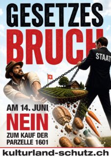 Ernährungssicherheit statt Wasserpark!