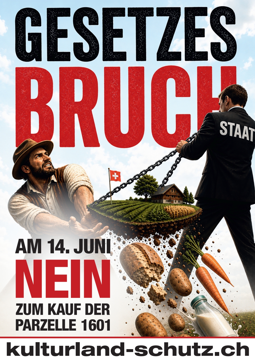 Ernährungssicherheit statt Wasserpark!