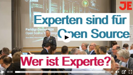 Experten sind für Open Source