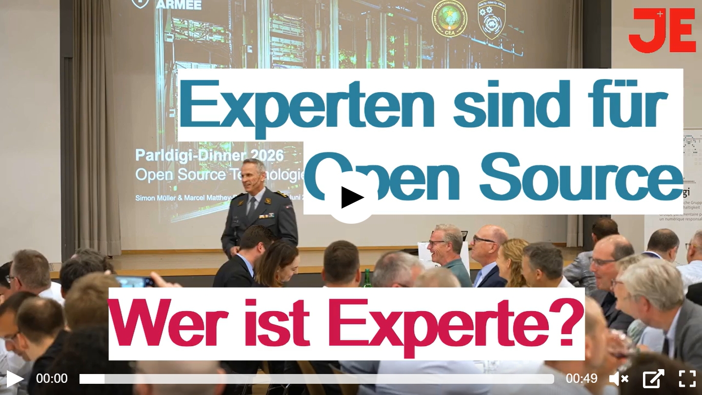 Experten sind für Open Source
