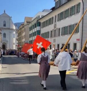 Viehausstellung Schwyz Tradition Schwyz